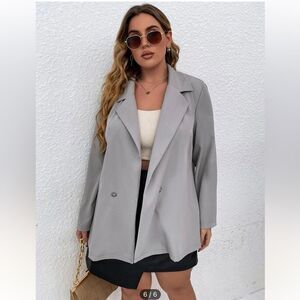 NWOT Double Button Blazer, 2X